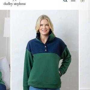 Fleece pullover Dudley Stephen’s Large